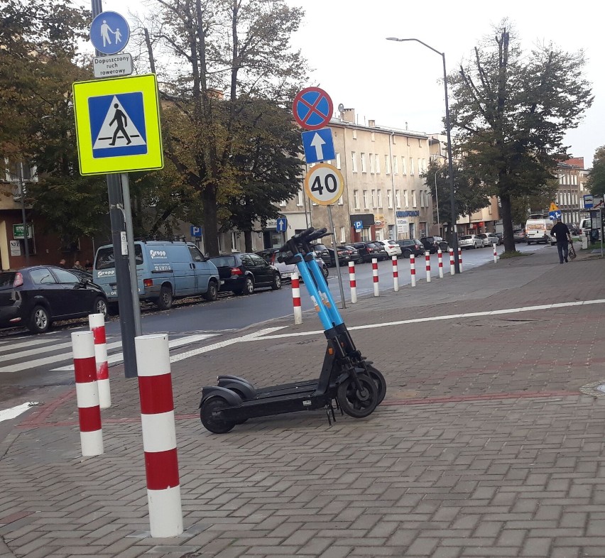 Hulajnogi elektryczne na ulicach Stargardu. Oby nie było powtórki z rozrywki