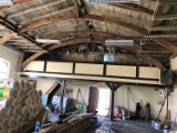 Postęp remontu świetlicy wiejskiej w Boleszewie ZDJĘCIA