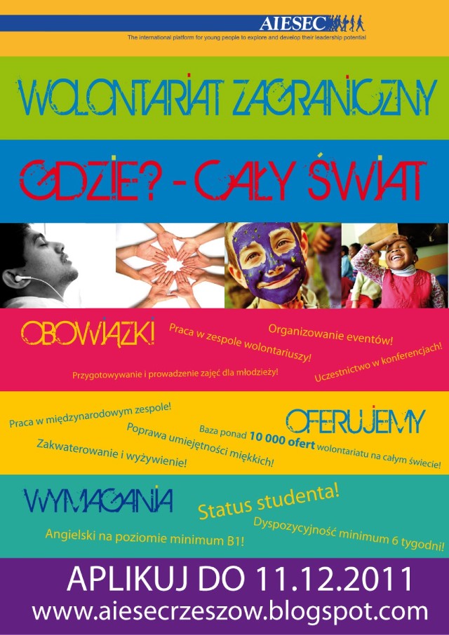 WYJEDŹ NA PRAKTYKĘ PROFESJONALNĄ ORAZ WOLONTARIAT