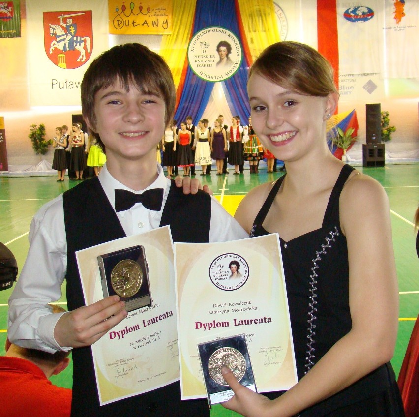 Dawid Kowalczuk  i Katarzyna Mokrzyńska