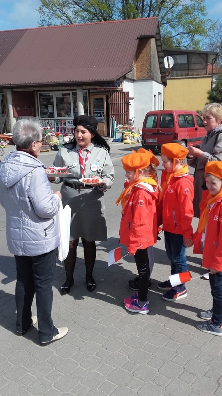 Tak bielscy harcerze uczcili święta majowe. A zrobili to...