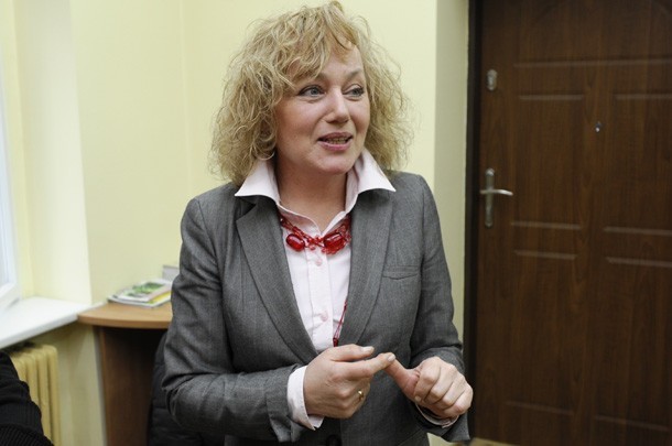Irena Lisikiewicz, dyrektor Powiatowego Urzędu Pracy w...