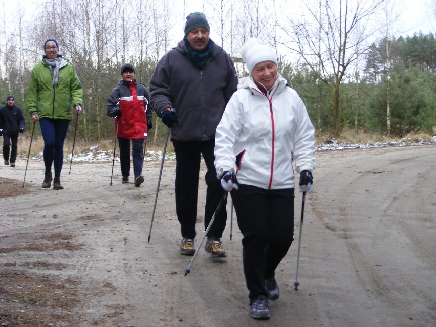 Wycieczka nordic walking przez Puszczę Zielonkę [ZDJĘCIA]