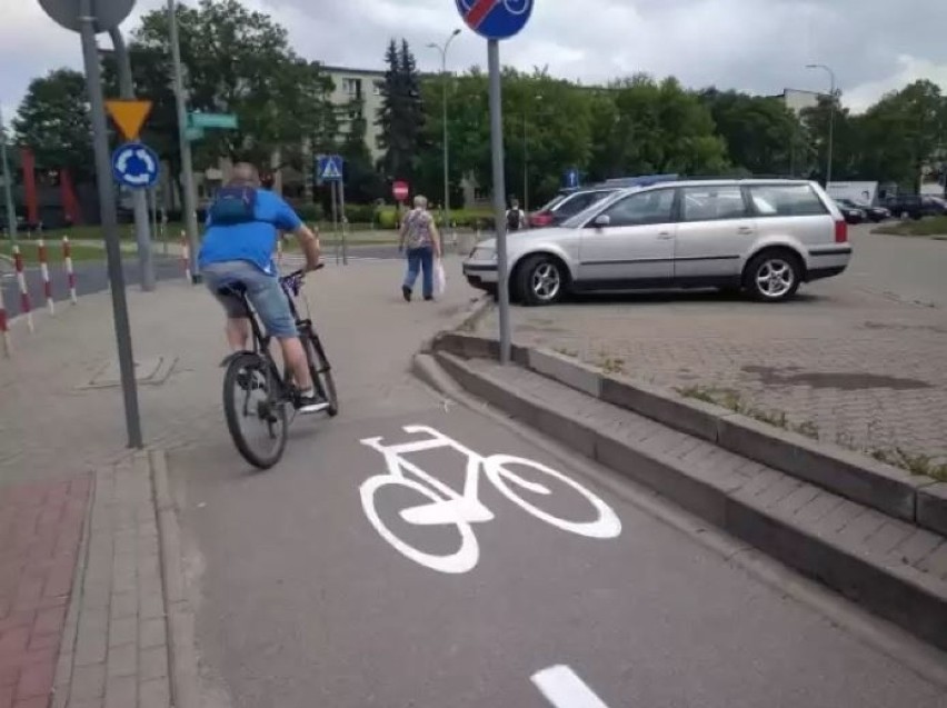 Białystok może pochwalić się faktem iż, ścieżki rowerowe w...