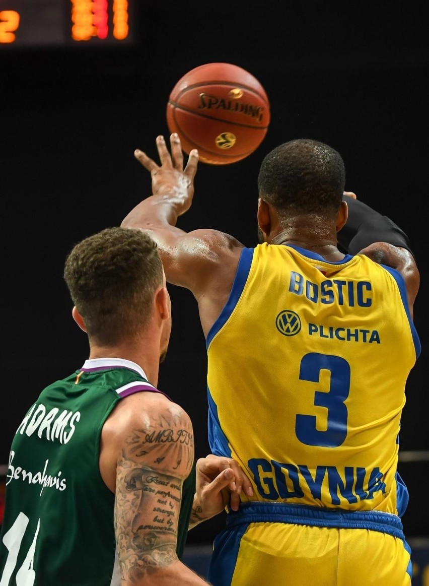 Mecz Asseco Arka Gdynia - Unicaja Malaga w EuroCupie