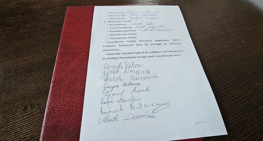 Koalicja trzech komitetów w powiecie sztumskim