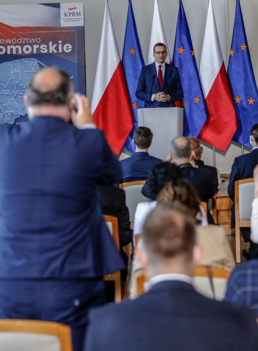 Wizyta premiera Mateusza Morawieckiego w Gdańsku 21.06.2020