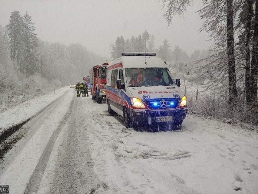 W sobotę na drodze wojewódzkiej nr 205 między Polanowem a...