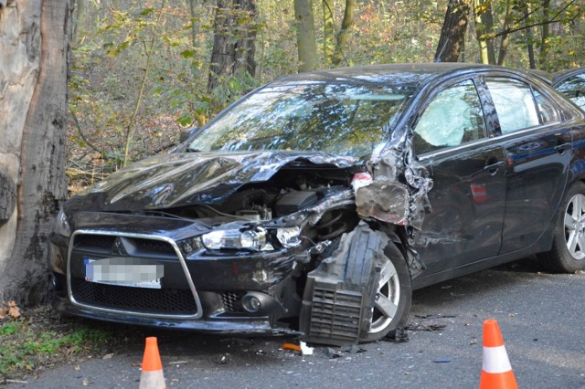 Wypadek na drodze między Serbami a Golą