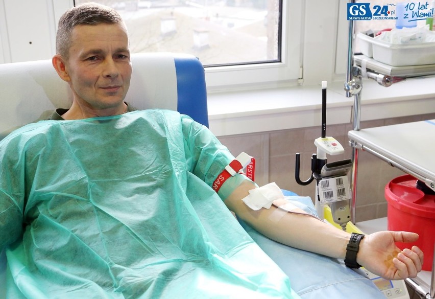 Europejski rekordzista-krwiodawca jest ze Szczecina. Apeluje o oddawanie krwi
