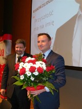 Andrzej Duda w Zduńskiej Woli [zdjęcia]