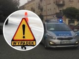 Wypadek na Zielonym Rynku we Włocławku. 23-latka kierująca toyotą potrąciła pieszą [wideo]