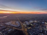 Katowice, Gliwice i Chorzów w zimowej odsłonie. Widok tych miast z lotu ptaka zachwyca! [ZDJĘCIA]