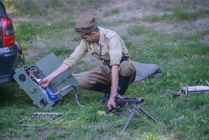 Rekonstrukcja historyczna w Parku Oruńskim w Gdańsku