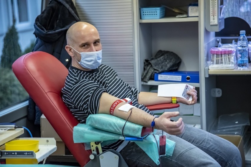 Pierwsza w 2022 roku zbiórka krwi w Rumi. 101 osób wzięło udział w akcji krwiodawstwa
