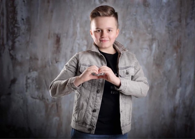 Mikołaj Jabłoński z Konojad bardzo chciał wziąć udział w programie "The Voice Kids"