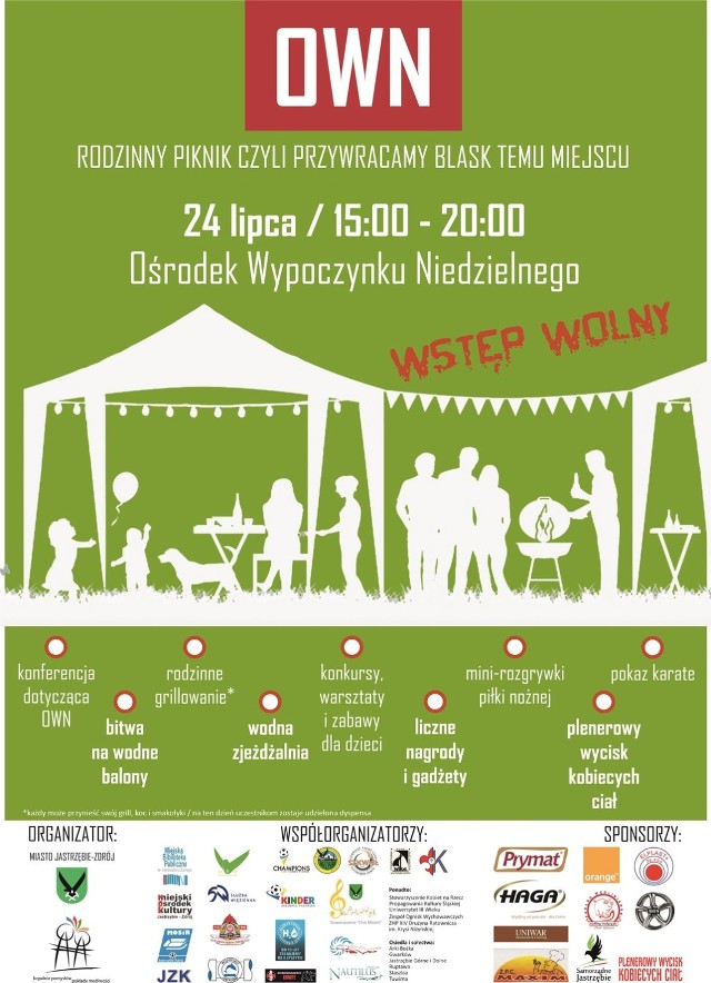 Piknik w Jastrzębiu: wielka impreza na OWN-ie