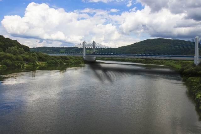 Tak ma wyglądać nowy most na rzece Dunajec w Kurowie