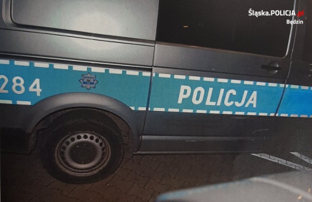 Sosnowiczanin uciekając przed policjantami uderzył w radiowóz