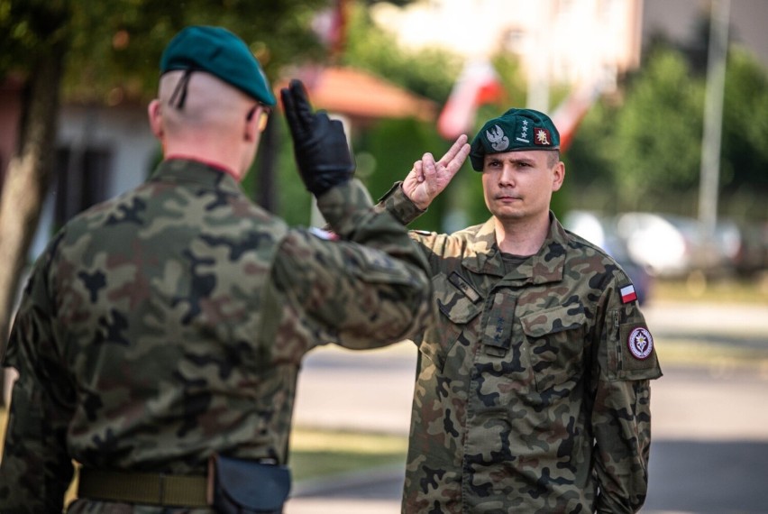 Żołnierze służby przygotowawczej w 5. Batalionie Strzelców Podhalańskich w Przemyślu odebrali broń [ZDJĘCIA]