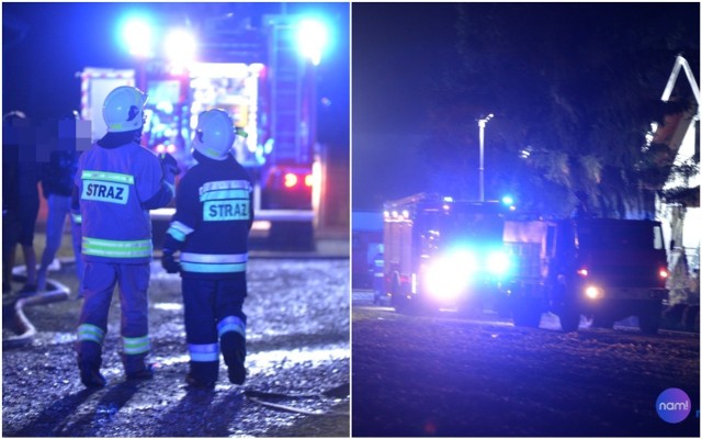 Pożar w gminie Dobrzyń nad Wisłą