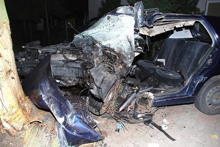 Wypadek w Sadlinkach! Kierowca w ciężkim stanie trafił do szpitala