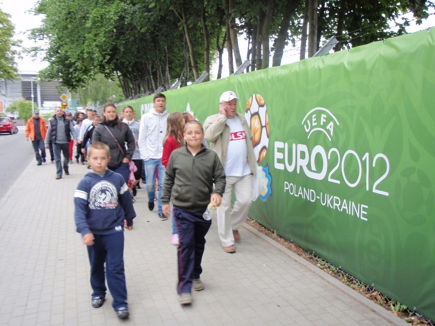 Euro 2012. Helanie pojechali do Gdyni oglądać jak trenują irlandczycy