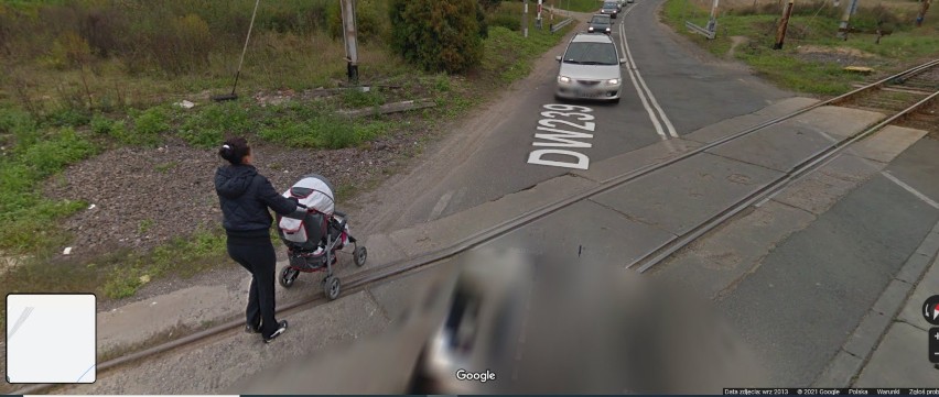 Mieszkańcy Laskowic Pomorskich przyłapani przez Google Street View. Zobacz zdjęcia