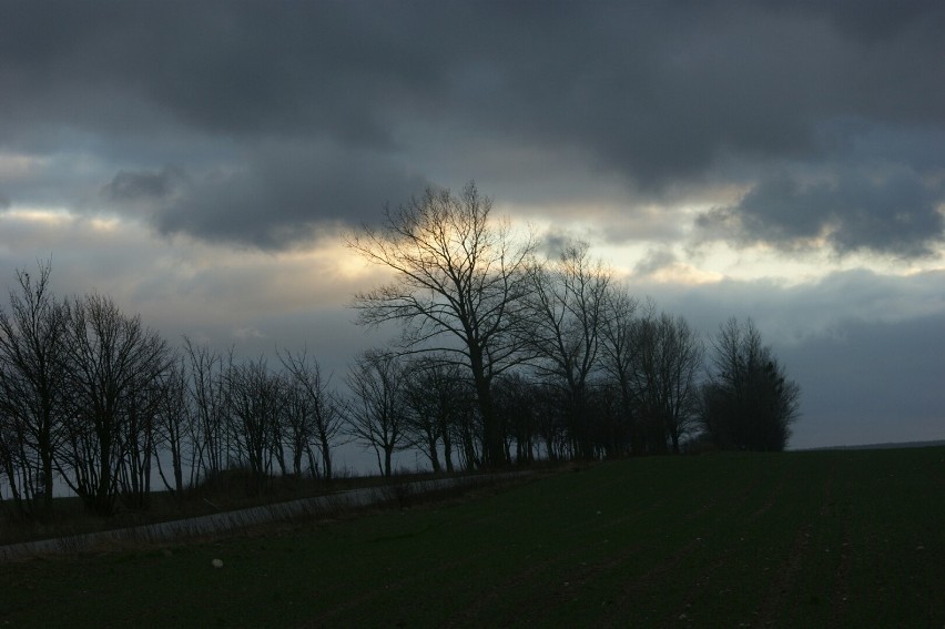 Foto powiat pucki: Władysławowo - zachód słońca