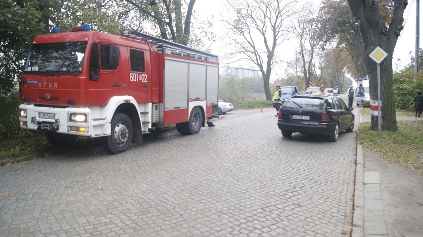 Zgorzelec: wypadek na Bolesławieckiej. Dwie osoby ranne
