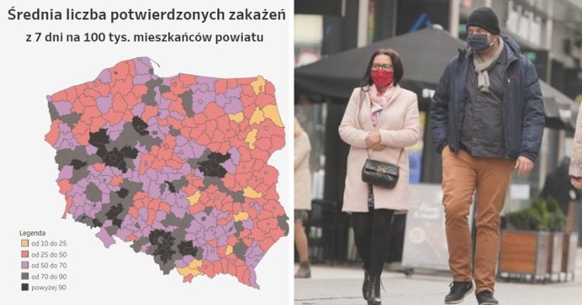 Gdzie sytuacja w woj. śląskim jest najtrudniejsza? Jak wysoki jest ten wskaźnik w Twoim mieście czy powiecie? Kliknij w galerię i sprawdź >>>