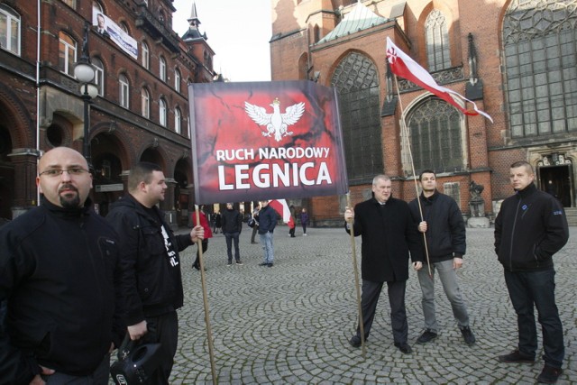 Protestowali przeciwko wynikom wyborów w Legnicy