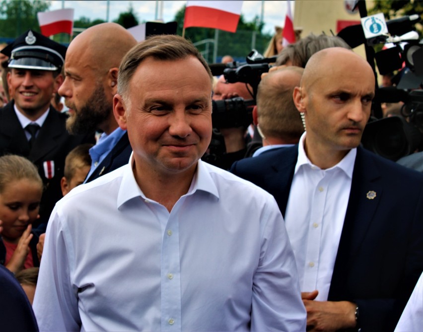 Andrzej Duda wygrał wybory w Opoczyńskiem. Spotkanie powyborcze z mieszkańcami w Odrzywole ZDJĘCIA 