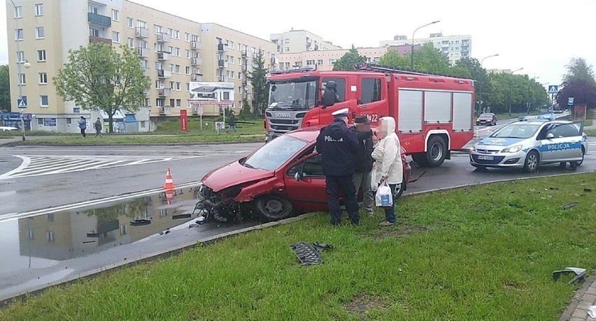 Do wypadku doszło w czwartek, 16 maja, na skrzyżowaniu ulic...