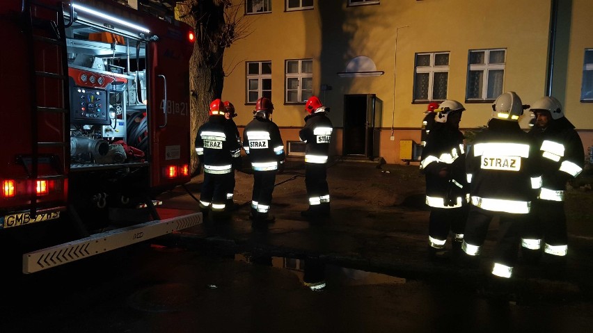 Tragiczny pożar na ul. Chopina w Malborku. Spłonął mężczyzna, cztery osoby trafiły do szpitala