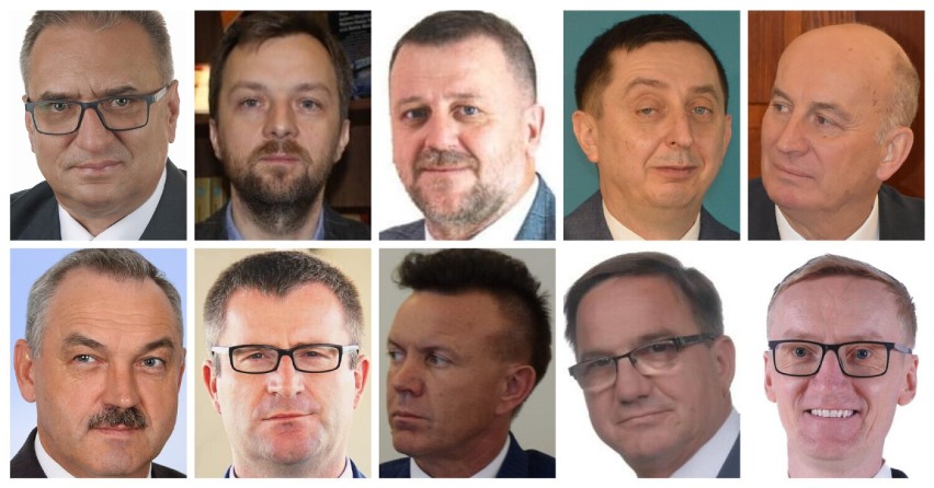 Top 10 kandydatów na wójtów i burmistrzów z najwyższym poparciem wyborców w pow.: wieluńskim, wieruszowskim i pajęczańskim