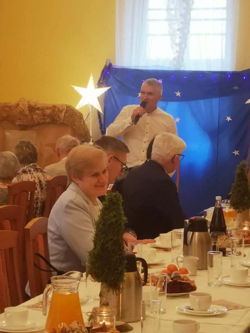 Spotkanie opłatkowe dla seniorów w Kiełpinach