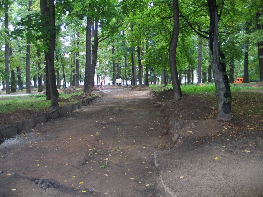 Park Kasprowicza w remoncie (FOTO)