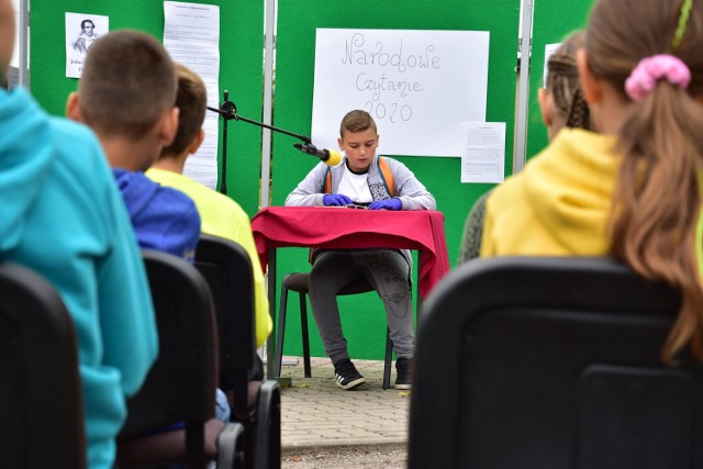 Narodowe Czytanie 2020 w Gąsawie.