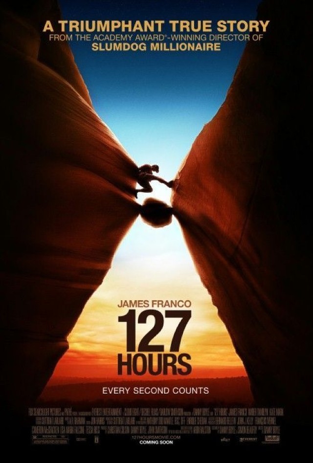 Plakat filmu &quot;127 godzin&quot;
