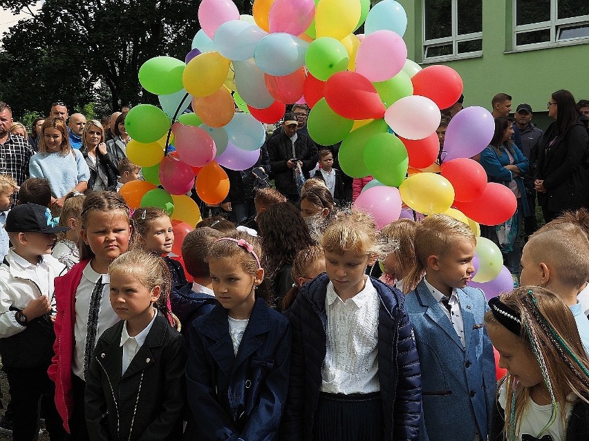 Na zdjęciu pierwszy dzień szkoły w SP nr 198 w Łodzi