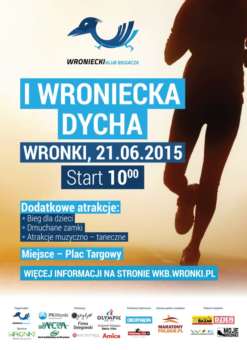 Zapisz się na I Wroniecką Dychę!