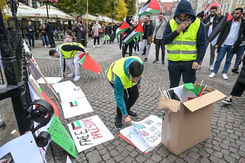 Gdańsk solidarnie z ofiarami wojny w Strefie Gazy