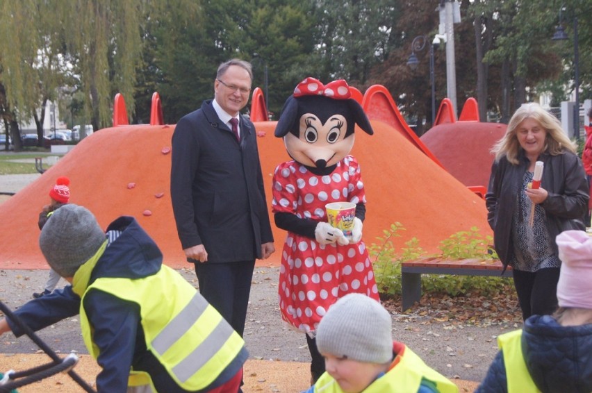 Uroczyste otwarcie Parku Świętojańskiego w Radomsku po II...