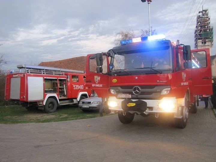 Nowy wóz strażaków z OSP Kwielice