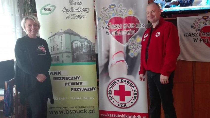 Kaszubski Klub HDK PCK z Połchowa zorganizował zbiórkę krwi...