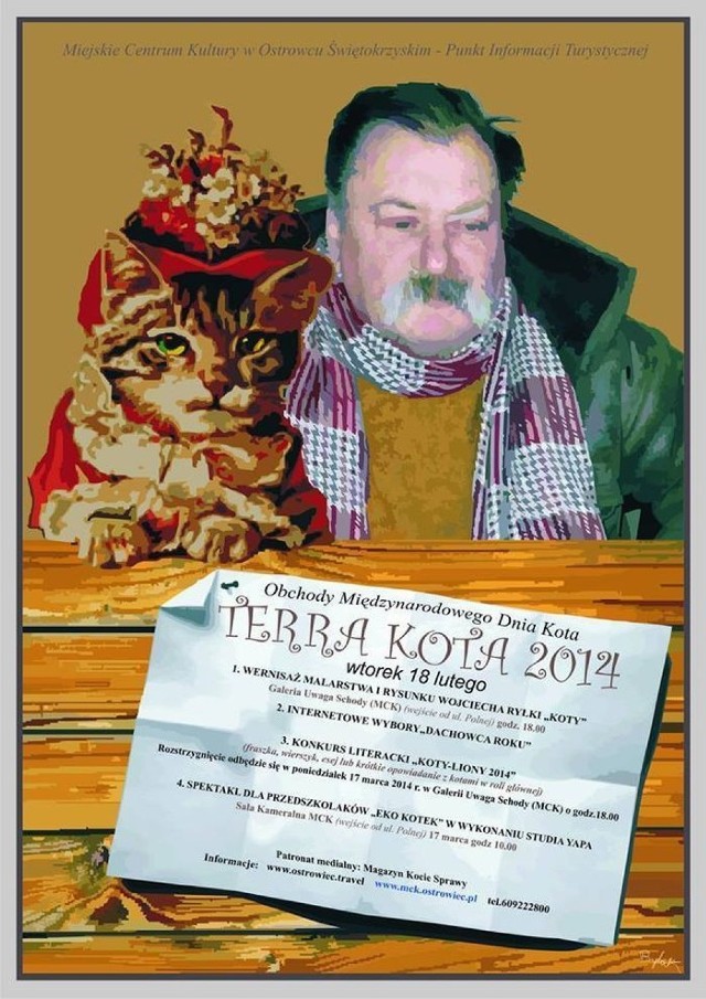 Plakat imprezy zaprojektował Waldemar Bylak.