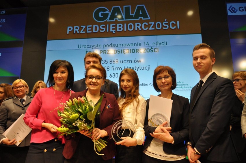 II LO w Wieluniu znalazło się wśród najbardziej przedsiębiorczych szkół w Polsce[ZDJĘCIA z GALI]