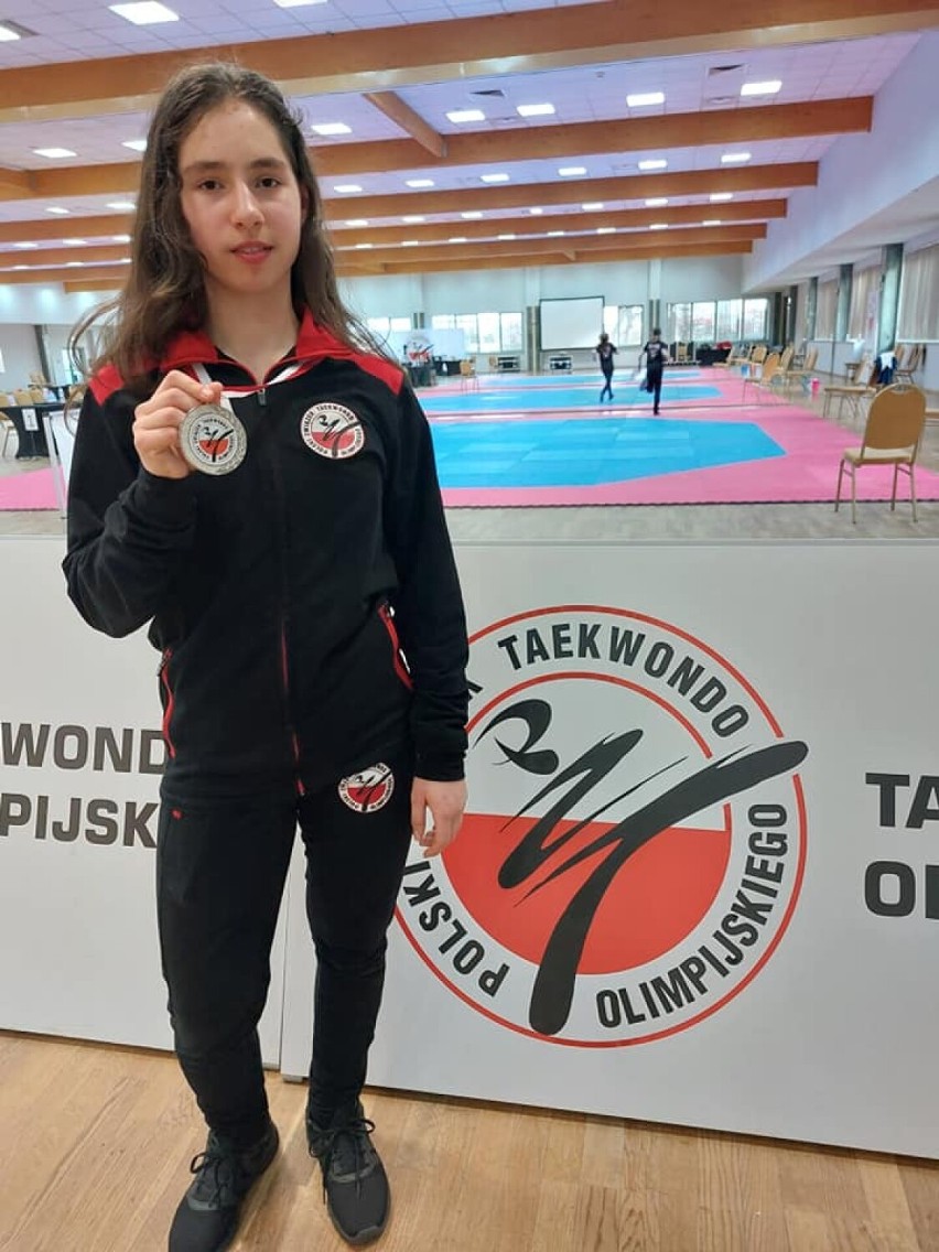 Wiktoria Wójcik wywalczyła awans do finału Ogólnopolskiej Olimpiady Młodzieży w Taekwondo 