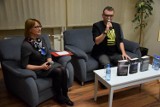 Biblioteka w Chodzieży: Spotkanie z Marcelem Woźniakiem, autorem powieści o detektywie Brodzkim (FOTO)